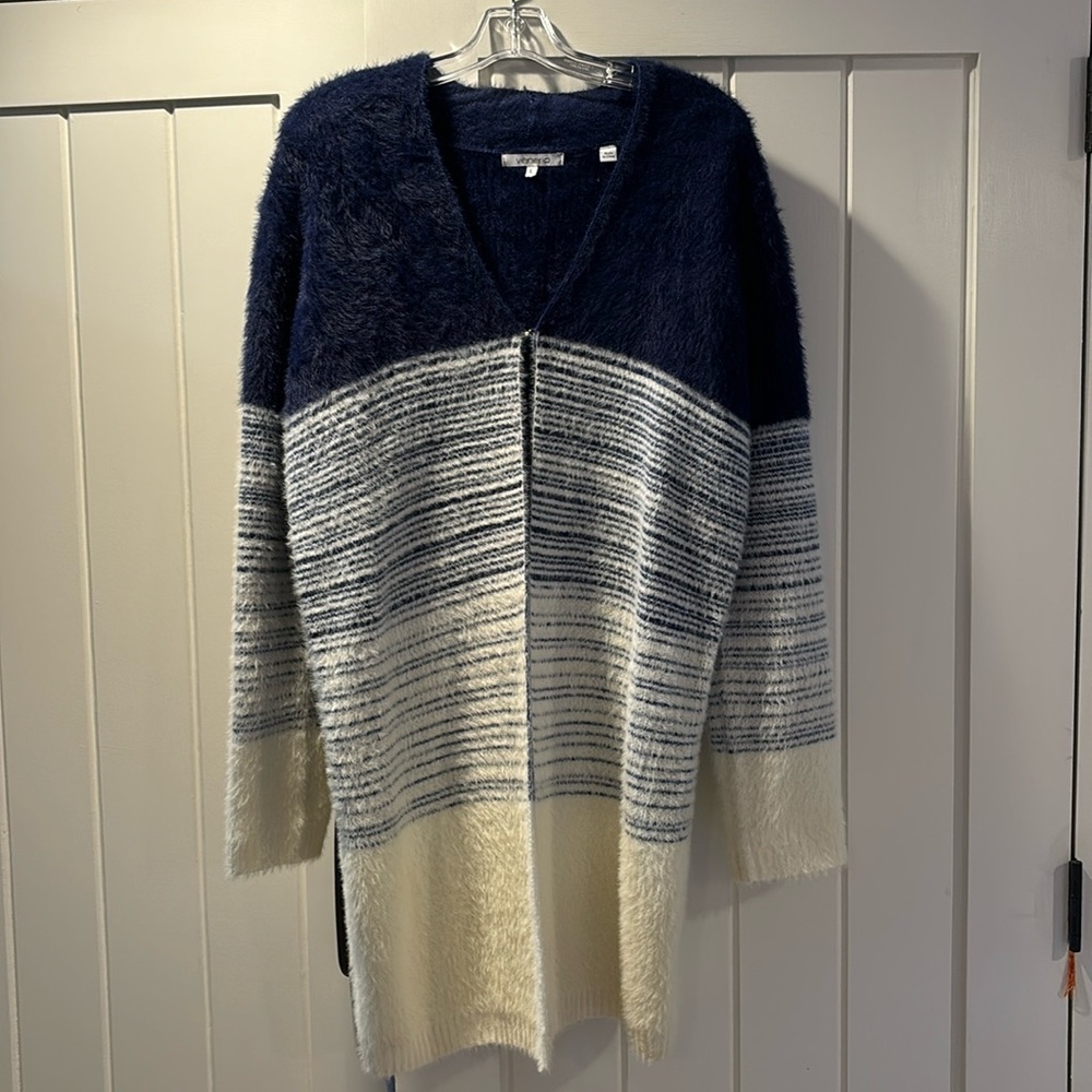 Women’s Long Open Cardigan by Venario L